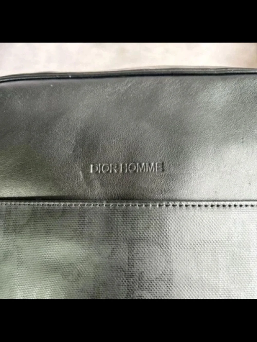 Dior Men’s Dark Green Messenger Crossbody Bag